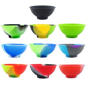 Mini salad Silicone Bowl set For Sugar Butter Cream Dressing Mayonnaise Salad Dinnerware Set Kitchen Tools Accessories