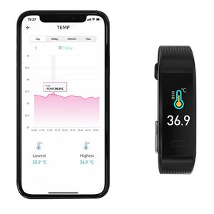 S5 3.0 2023 Coppia SDK Bracciale Smart Touch IP68 Bracciali intelligenti per la salute della temperatura impermeabile per lo sport
