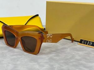 Óculos de sol mulher homens mulheres marca de luxo designer moda unisex óculos de sol de alta qualidade óculos de sol senhoras feminino loe6119