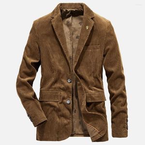 Erkekler Suits Ceket 2023 Men Giyim Modeli Business Man Coat Blazer Palto Sıradan Moda Sokak Giyim Vintage