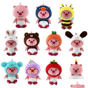 Filmer TV PLUSH Toy 10 Style 22-26 CM Loopy Söt Little Beaver Doll Ruby fylld Bunny Bee Fruit Childrens Gift Drop Delivery Toys Toys Dhyqw