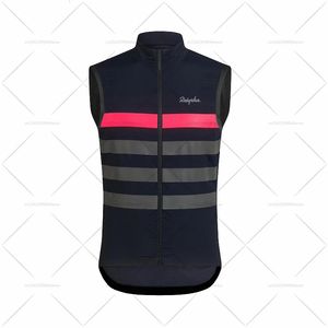 Cycling Shirts Tops Raphaful Cycling Vest Windproof Lightweight Bike Gilet RCC Team Sleeveless Bicycle Jersey MTB wear maillot Chaleco Ciclismo 231124