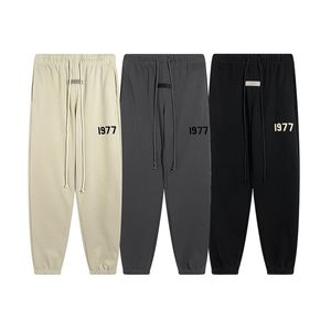 Hösten 2023 New Wint Pants Sweatpant Hight Street Fashion Märke Ess Men's and Women's 8th Collection Relaxed 1977 Lett Print A14
