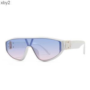 Sunglasses 6968 new modern square flat top conjoined Sunglasses ins wind street Sunglasses