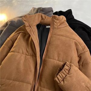 Piumini da uomo Parka Autunno Giacche Uomo Imbottitura Cappotto oversize maschile Inverno Uomo Lusso Stile coreano Harajuku Felpe con cappuccio Turchia Prodotti Abbigliamento 231124