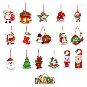 Weihnachtsschmuck 2023 Jahr Merry For Home Romantische Weihnachtsschnur Hanging Charm Party Dekoration Baum Ornament1