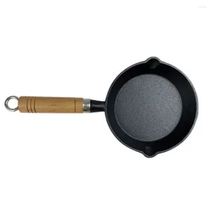 Pans Oil Pan Ceramic Saucepan Kitchen Gadget Frying Egg Home Mini Pancake Cooking Cast Iron Omelette Household
