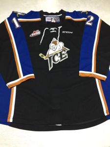 Customize Men's CHL WHL Kootenay Ice 12 Luke Philp Jersey Vintage Black Hockey Jerseys Custom CCM Any Name Number Stitched S-5XL