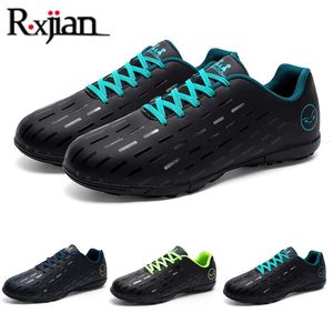 Scarpe antinfortunistiche Vendita Ultralight Uomo Calcio Sport Nero Outdoor Boy Antiscivolo Hightop FGTF Scarpe da calcio Training Tacchetti Sneakers 3248 231124