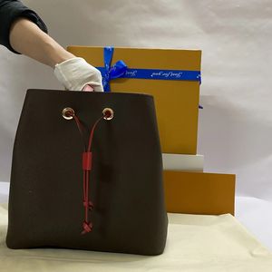 Luxurys Designers Borse per donna NEONOE Borse a tracolla a secchiello Borse a fiori da donna Tote da donna Lettera di marca Borse in vera pelle Borsa a tracolla Droshipping