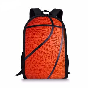 Torby na zewnątrz Dropshipping Fire Basketballs Torebki dla dzieci dla nastolatków chłopców wielka pojemność szkoła plecak batchel Dzieci Daypaks Mochila J230424