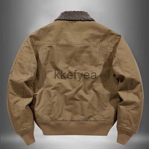 Męskie Parkas Winter Men Parkas Bomber Jacket Casual Fashion Pilot Tactical Cotton Płaszcz męski zagęszcza ciepła polarowa kurtka WITORPOOG Wysoka jakość J231206