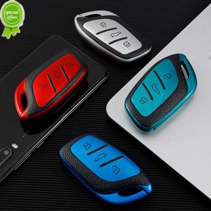 TPU Leder Auto Smart Key Cover Case Halter Tasche Schlüsselanhänger für Roewe RX5 I5 I6 RX3 RX8 ERX5 für MG ZS EV MG6 EZS Protector