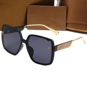 Moda luxo óculos de sol para mulheres designer grande quadro óculos de sol alta qualidade uv400 proteção eyewear8501