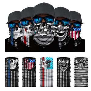 Cycling Caps أقنعة جديدة 2022 Skull Half Face Series Autumn and Winter Mask Childrence Magic Head Diagf Warm Sports Riding J230422