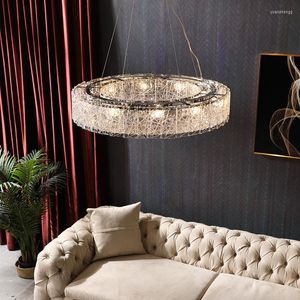 Kronleuchter Lichter Moderne LED-Deckenbeleuchtung Home Schlafzimmer Hanging Living Room Model House Neuheit Glas Pendelleuchte