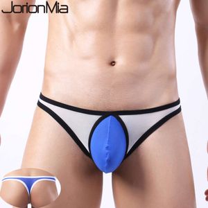 Sexy Underwear Mens Thongs G String Mesh Breathable Briefs Cuecas Gay Underpants Bikini Hombre Jockstrap Men Lingeries A