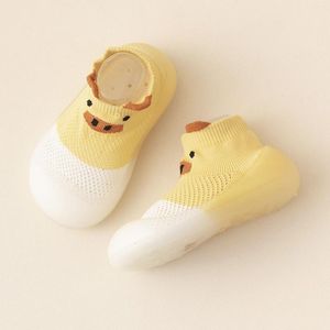 First Walkers Baby Shoes Boys Girls Socks Toddler Floor Cartoon Pig Patchwork Kolor Mesh Sandalias Sandalias Sandalias