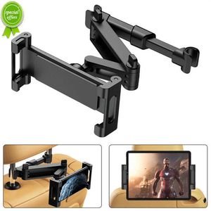 New Telescopic Car Rear Pillow Phone Holder Tablet Car Stand Seat Rear Headrest Mounting Bracket for Phone Tablet 4-11 Inch