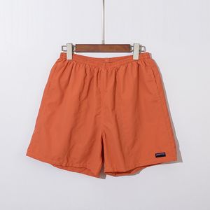 Men shorts mens shorts designer shorts Baggies sweatpants sport jogging beach trend casual holiday pants loose straight quick dry pants Orange color M-XXL