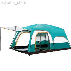 Tält och skyddsrum utomhus camping pool med flera spelare campingtält med 5+ personer ultralätt