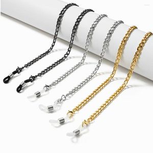 Chains Mask Sunglass For Women Men Basic Punk Stainless Steel Chain Fashion Jewelry Accessories Wholesale