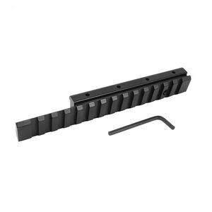 Montagem de rifle de 11 mm a 20 mm Montar o correio estender o adaptador de trilho Picatinny de Picatinny 155mm Base de visão de caça