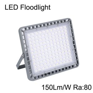 6: e generationen 150lm/W RA80 Ultratunna strålkastare 100W 200W 300W 400W Stadium Flood Lights IP67 Vattentät belysningsarmatur för lekplatsdockor Crestech888