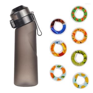Water Bottles 650ml Scent Active Flavoring Cup Air Taste Buds Flavored Bottle Up Sports 0425