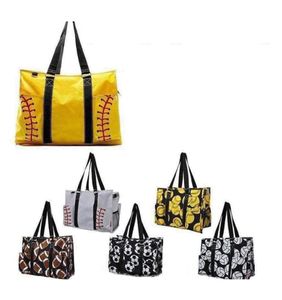 Outdoorowa torba na plażę sportowe torebki softball baseball Tote Football Bags Torby dziewczyny w siatkówce torby do przechowywania GGA18298737373