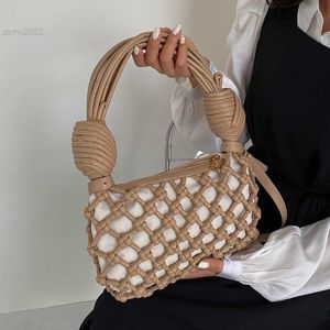Bolsa de ombro da marca Totes para mulheres de alta qualidade Bolsa Crossbody Fashion Pesses tecidas e bolsas Designer Messenger Bag fofo Satchel