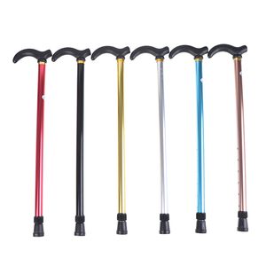 트레킹 폴리 조절 가능한 지팡이 지팡이 2 섹션 안정 안티 스틱 안티 충격 목발 노인 하이킹 230425