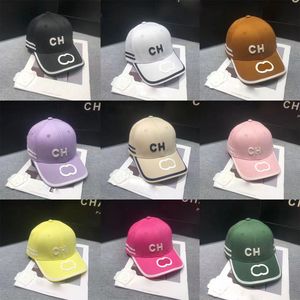 커플 캔디 컬러 디자이너 볼 캡 여름 야외 휴가 스포츠 패션 편지 자수 9 색 Casquette