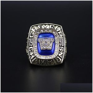 Klaster Rings Winnipeg Blue 1962 1988 1988 1984 1990 Bombers CFL Gray Cup Mistrzostwo mistrzostwa mistrzostwa Pierścień sportowy