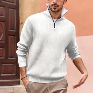 Herren Pullover Polo Reißverschluss Rollkragen Herrenhemd Harajuku T Herrenbekleidung Pullover Herren