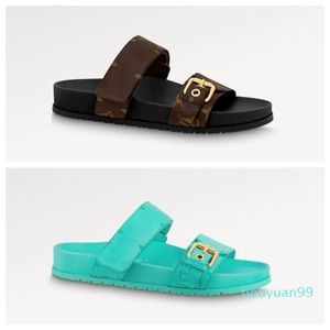 Tasarımcı sandal terlik slaytlar erkekler yaz kauçuk sandalet plaj slayt moda scuffs terlik Kapalı ayakkabı boyutu 35-46