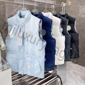 designer high quality Leisure down vest for men and women fashionable couple wearing thick and warm vest for external wear