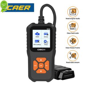 Car OBD2 Scanner Code Reader Engine Fault Scanner Supports 10 Languages CAN Diagnostic Scan Tool for All OBD II Protocol Cars