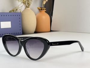 5A Eyewear G1170S 706685 Cat-Eye Frame-glasögon Rabattdesigner Solglasögon för kvinnor Acetat 100% UVA/UVB-linser Glas med damm BOX Fendave G1196 G1225S