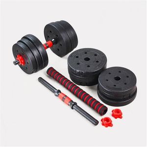 Accessories 40/50Cm Fitness Dumbbell Rod Solid Steel Weight Lifting Bar For Gym Home Weightlifting Workout Barbell Handle Equipment Dh8Zg
