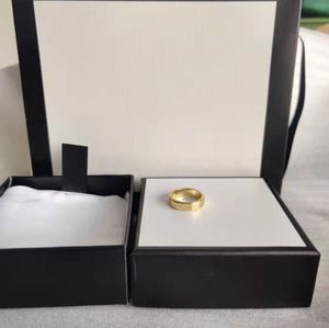 Band ringer ny stil par ring personlighet enkel för älskare mode av hög kvalitet silver pläterar smycken leverans med ruta 52ess