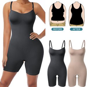 Shapers feminino Bodysuit Shapewear Mulheres de corpo inteiro Shaper Controle de barriga Slimming Behath Butt Push Up Taxa Shaper Shapers Shapers 230425