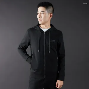 Erkek Hoodies 125kg 5xl Sonbahar Spor Ceket 74% Pamuk Sabah Jogging Ceket Erkekler Ev Sonbahar Gündelik Kapüşonlu Kazak Kamp T90300