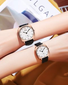 Women męscy moda luksusowe zegarki Wysokiej jakości designerski zabytkowy kwarc-battery zegarek stali nierdzewnej 38 mm