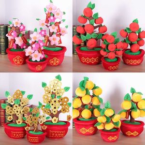 Outros suprimentos de festa do evento Favor Favor Festival MASCOT Ornamento de casamento PO APS PEACH ORANGE FORTUNA PARA DOLL House Chinese House GIF N84C 230425