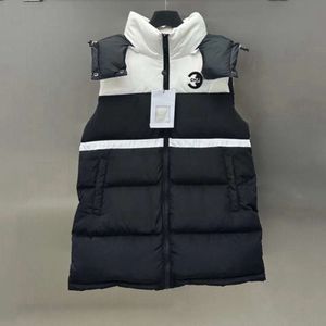 Giacca invernale gilet firmato Piumino donna Piumino bianco Piumino canotta moda breve lettera ricamata cappello cappotto staccabile donna cc