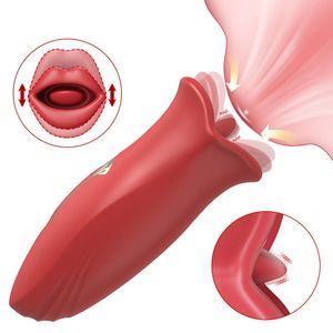 10 кусание клиторана сосание вибратора для женщин, облизывая вибраторы, женский стимулятор мастурбатор влагалищный секс игрушки для взрослых