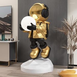 Floor Lamps H80cm Modern Luxury Astronaut LED Living Room Decoration Lamp Standing For Bedroom Sofa Side Home Decor Corner Light