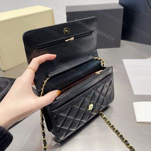 Ny modedesigner axelväska för kvinnor toppkvalitet woc -kedja crossbody väskor dam lyxväska klaff kors kroppskanal väskor