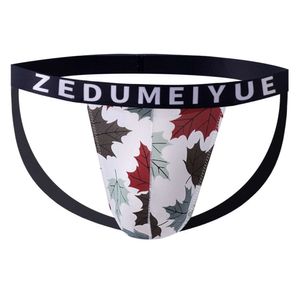 Мужские нижнее белье сексуальные трусы Jockstrap muck cuecas man print prandies thongs сетки трубки геев homme srting